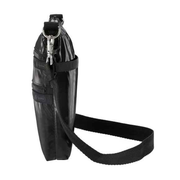 LeSportsac Patent Leather 3 Zipper Crossbody Bag - Picture 4 of 11